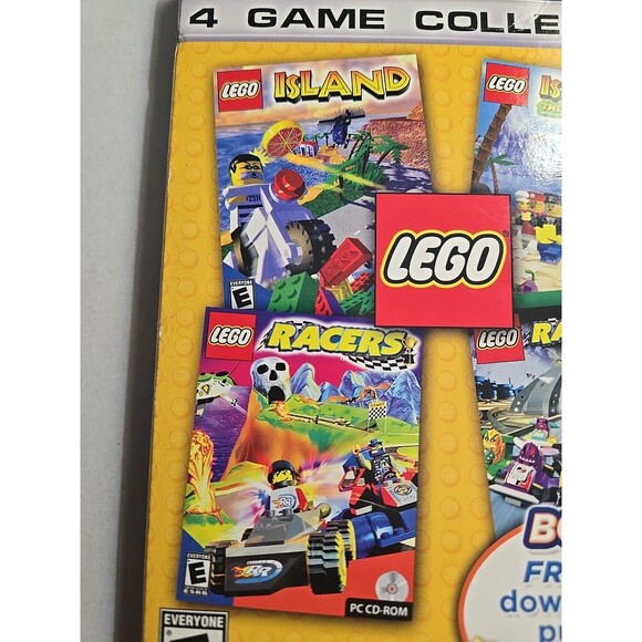 2007 Lego 4 Game Collection Set (Island, Island 2, Racers, Racers 2) - Picture 2 of 13